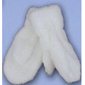 Promotional Fleece Fur Double Layer Mitten with Polar Fleece Lining